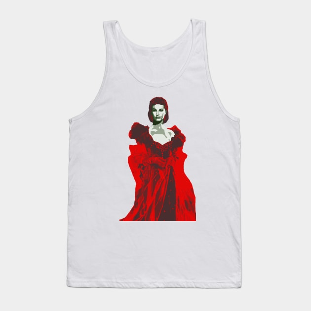 Scarlett O'Hara Tank Top by dwilland